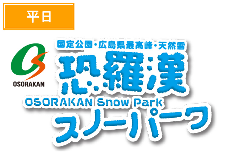 ≪平日≫【大人】恐羅漢スノーパーク【紙引換券】1日券 【平日限定】 18歳以上