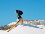 スキー場画像